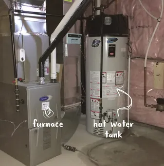 WATER TANK & FURNACE