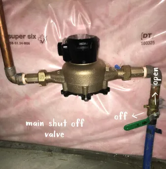 WATER SHUT OFF VALVE