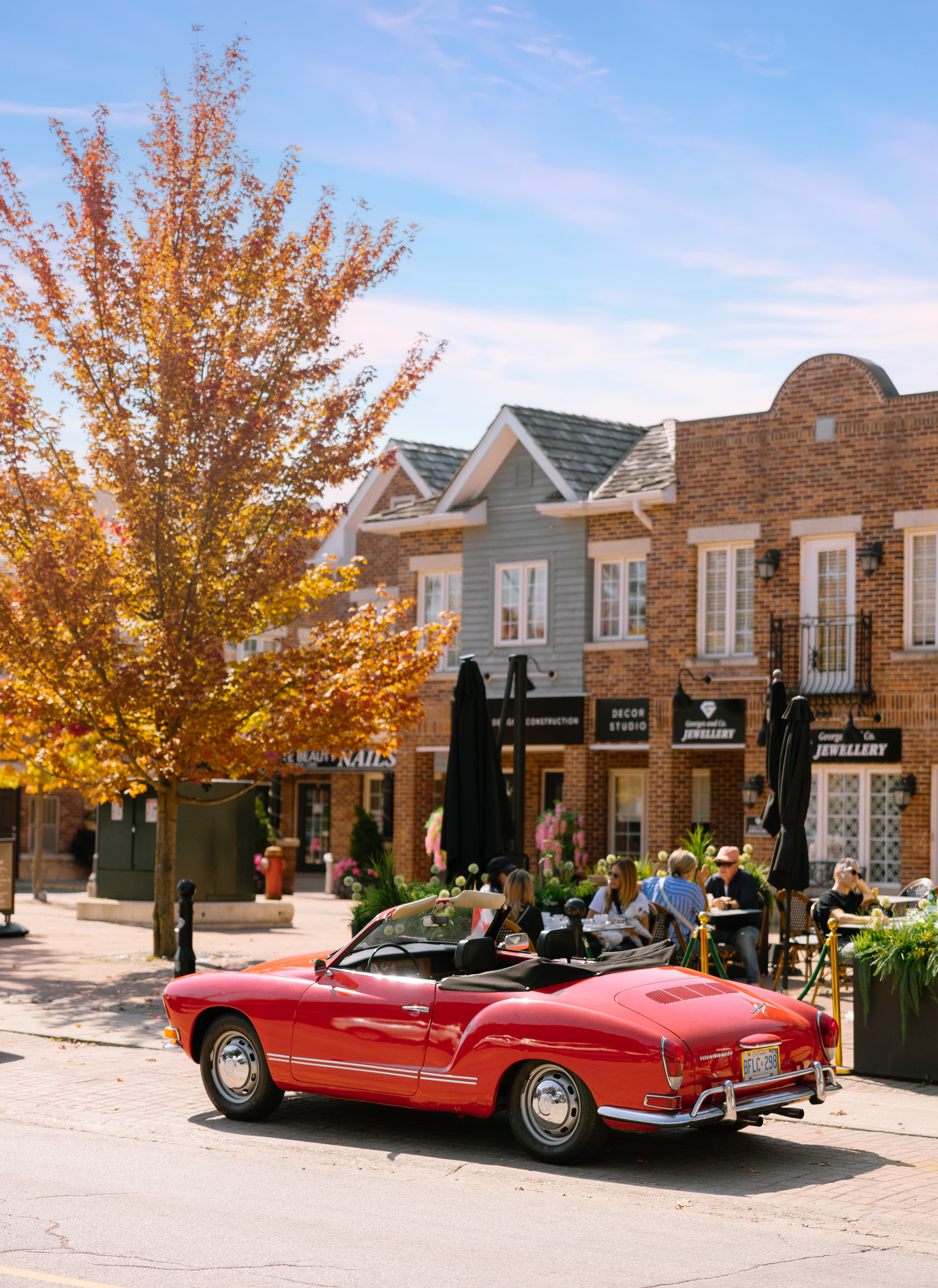 Kleinburg village streetscape
